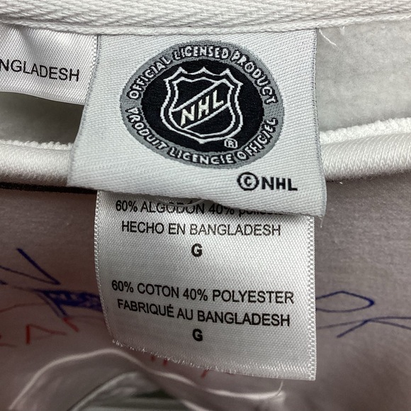 Brand New NHL New York Rangers Women’s Long Sleeve Fleece Crew Sweatshirt - Picture 3 of 4